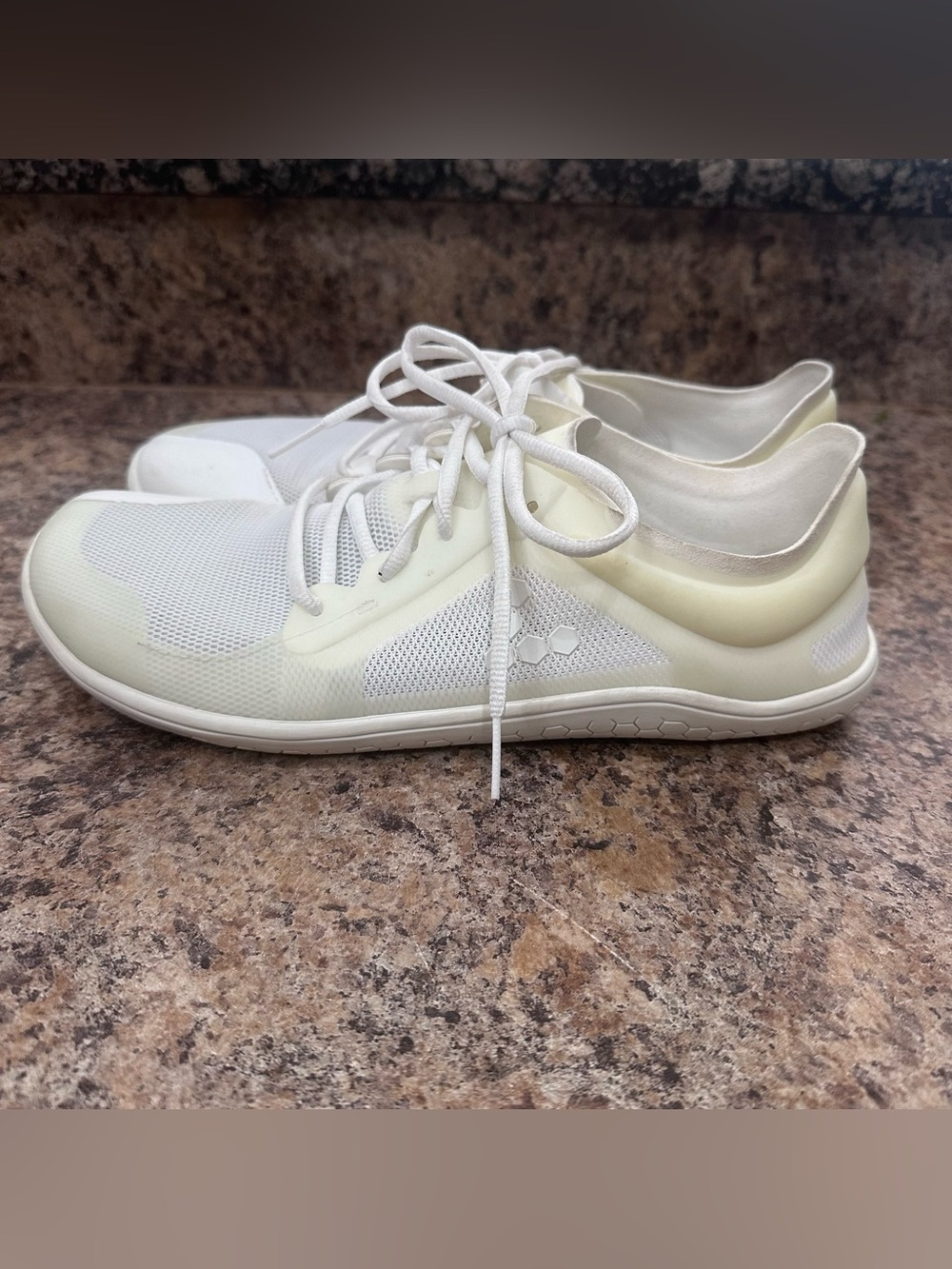 Vivo barefoot Primus Lite Knit White Minimalist Barefoot Sneaker Shoe EU 40 US 9